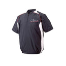 ハーフジップジャケット 12JE4V41 スポーツウェア ネイビー 紺 ホワイト 白 ブラック 黒 4カラー