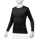 ローネック 長袖(2枚組) 12JA0Q13 アンダーシャツ 2カラー