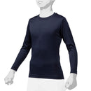 ローネック 長袖(2枚組) 12JA0Q13 アンダーシャツ 2カラー