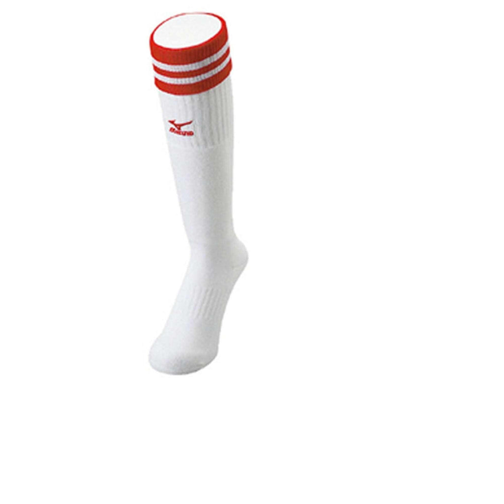 ミズノ（MIZUNO） ミズノ ソックス レディース ハイソックス(ソフトボール) 52UA148 ソックス ネイビー 紺 レッド 赤 ブルー 青  3カラー│Z-CRAFT（ゼットクラフト） WEB本店