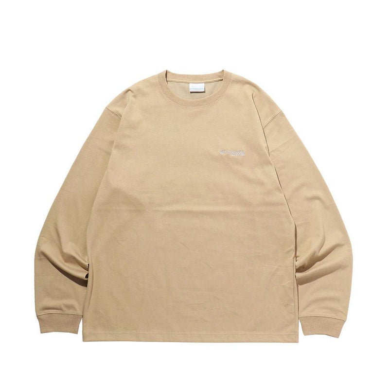 ディスペアーベイロングスリーブTシャツ PM0813 トップス ブラック 黒 ホワイト 白 ベージュ カーキ オレンジ 5カラー