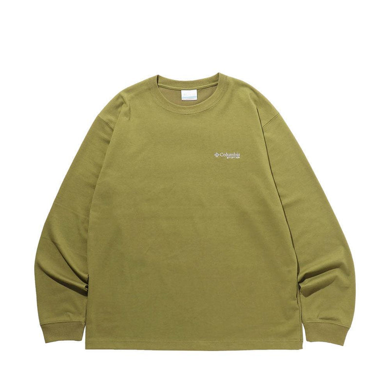 ディスペアーベイロングスリーブTシャツ PM0813 トップス ブラック 黒 ホワイト 白 ベージュ カーキ オレンジ 5カラー