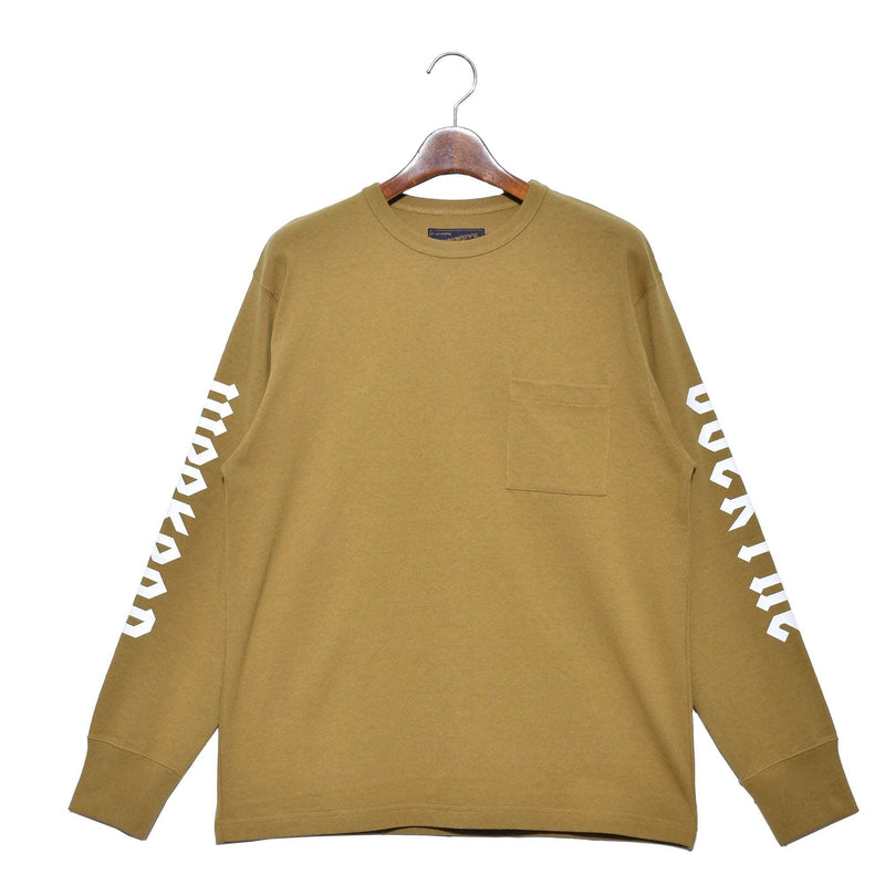 10/- OE ロングスリーブTシャツ IN-1180S IN-1181S 長袖Tシャツ ブラック 黒 ホワイト 白 カーキ 6カラー