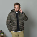 インクルーシブ電熱式 ヒート ウォームジャケット 中綿ジャケット ブラック 黒 カーキ 5カラー - Z-CRAFT 