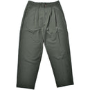 ストレッチナイロン ワイドパンツ IN-3104F パンツ ブラック 黒 ネイビー グレー カーキ ベージュ 4カラー