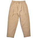 ストレッチナイロン ワイドパンツ IN-3104F パンツ ブラック 黒 ネイビー グレー カーキ ベージュ 4カラー