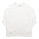 プレーティングジャージー ヘンリーネック ロングスリーブ Ｔシャツ 長袖ポロシャツ 3カラー