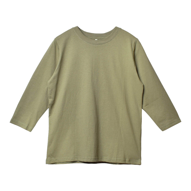 USAコットン7分袖Tシャツ GCS0322 トップス 6カラー