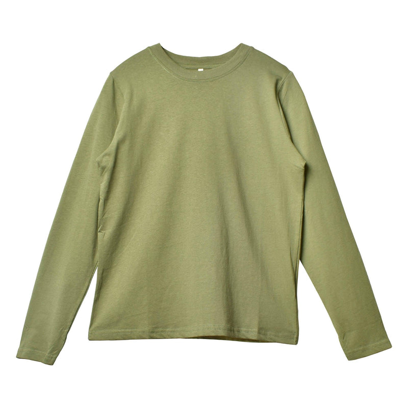 USAコットン長袖Tシャツ GCS0324 トップス 6カラー