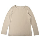 アルガンオイル加工 クルーネック 長袖 GCS0313 GCS0314 GCS0315 トップス 5カラー