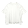 オーガニックコットンオーバーTシャツ トップス ホワイト 白 ブラック 黒 ベージュ オレンジ 6カラー
