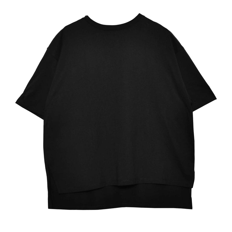 オーガニックコットンオーバーTシャツ トップス ホワイト 白 ブラック 黒 ベージュ オレンジ 6カラー