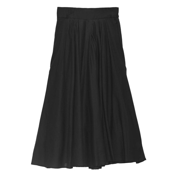 コットンフレアスカート スカート ブラック 黒 ブルー 青 12カラー