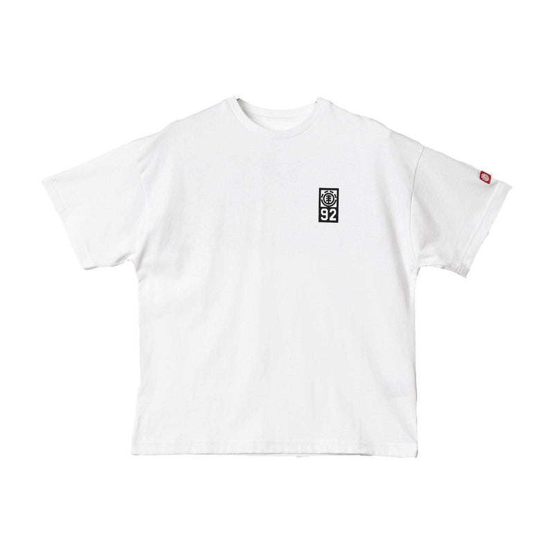 ELEMENT 92 SS BC025279 半袖Tシャツ ホワイト 白 ブラック 黒 2カラー