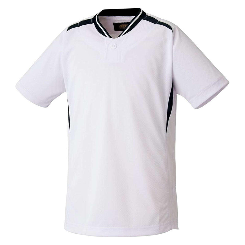 少年用 ベースボールTシャツ ベースボールシャツ BOT741J ベースボールシャツ ホワイト 白 ネイビー 紺 2カラー