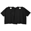 2パック ルーズ クルー MVRM22S8022-M 半袖Ｔシャツ ブラック 黒 ホワイト 白 グレー チャコール オレンジ 4カラー