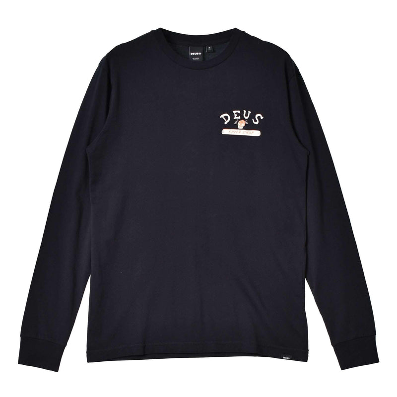 SPEED SHOP LS TEE DMP2211547 長袖Tシャツ ブラック 黒 ホワイト 白 2カラー