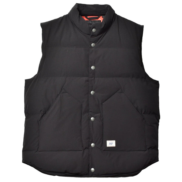 ROBSON PADDED VEST DMF2061378 ベスト ブラック 黒 カーキ 2カラー