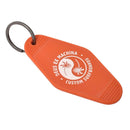 ホリデーキータグ DMS2071410 キーホルダー ホワイト 白 オレンジ 2カラー