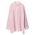 シアーRN バッククロスシャツ WLN1603 トップス グレー ピンク ホワイト 白 イエロー 4カラー