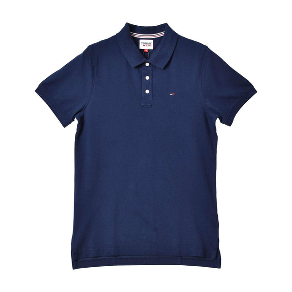 TJM ORIGINAL FINE PIQUE POLO S/S DM0DM04266 ポロシャツ ブラック 黒 ホワイト 白 グレー ネイビー 紺 4カラー