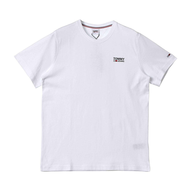 TJM REGULAR CORP LOGO NECK DM0DM09588 半袖Tシャツ ブラック 黒 ホワイト 白 グレー ネイビー 紺 4カラー