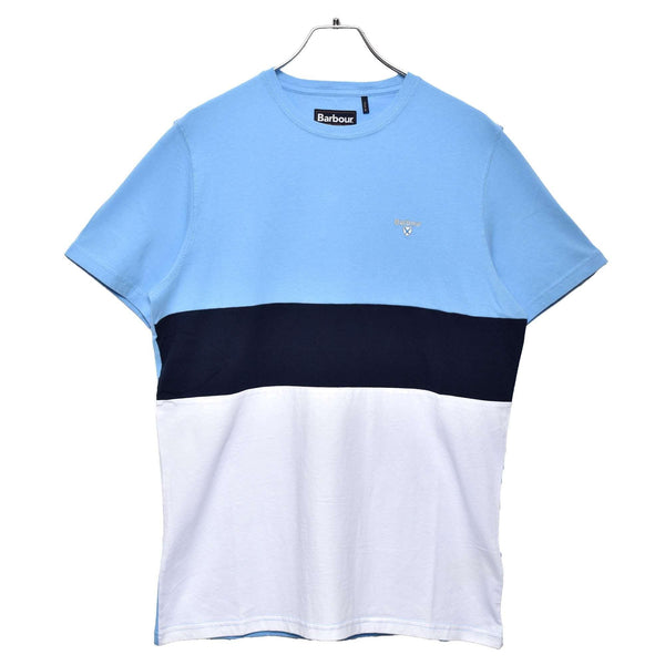 キャッスル パネル 半袖Tシャツ MTS0671 半袖Tシャツ ホワイト 白 ブルー ネイビー 2カラー