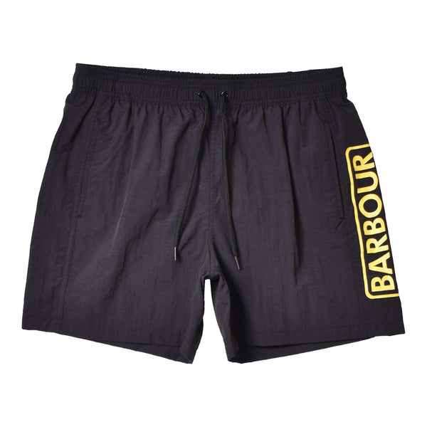 INTERNATIONAL LARGE LOGO SWIM SHORT MSW0006 水着 ブラック 黒 1カラー