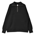ワッフル ハーフ ジップ シャツ 10822303 トップス 3カラー
