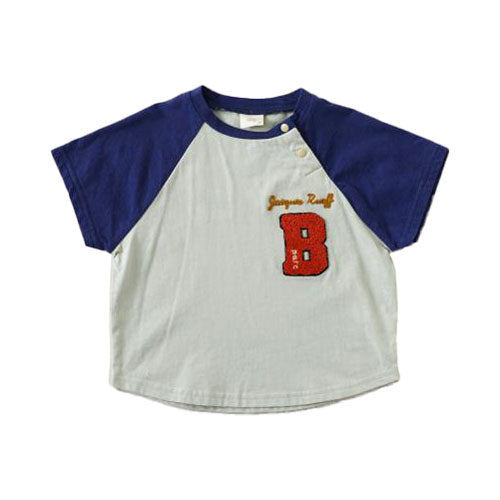 サガラ刺繍ラグランＴシャツ C11460-37 半袖Ｔシャツ 3カラー