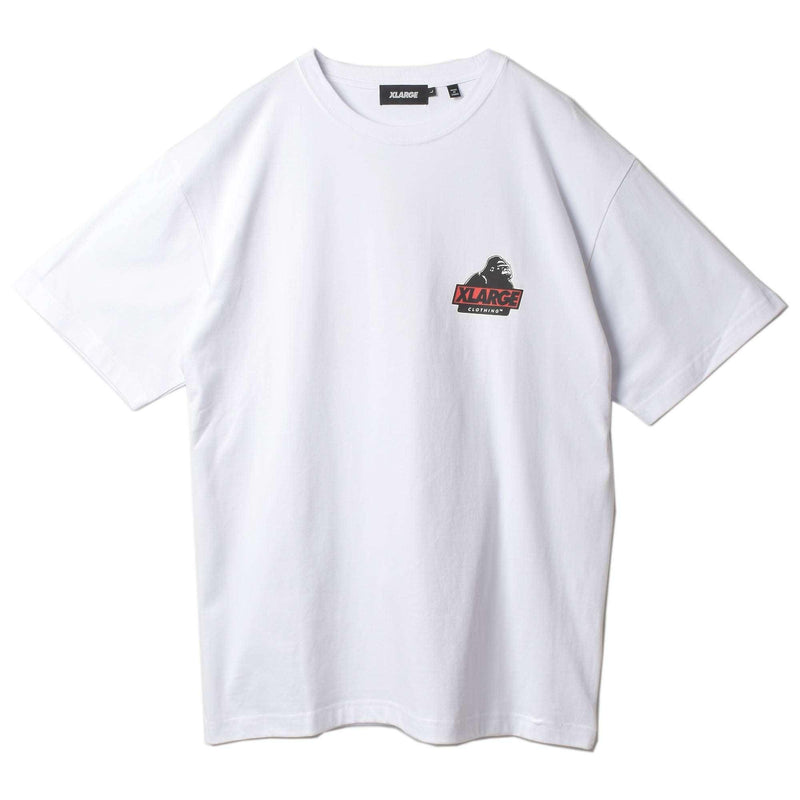 S/S TEE SLANTED OG 101212011001 半袖Tシャツ ホワイト 白 ブラック 黒 4カラー