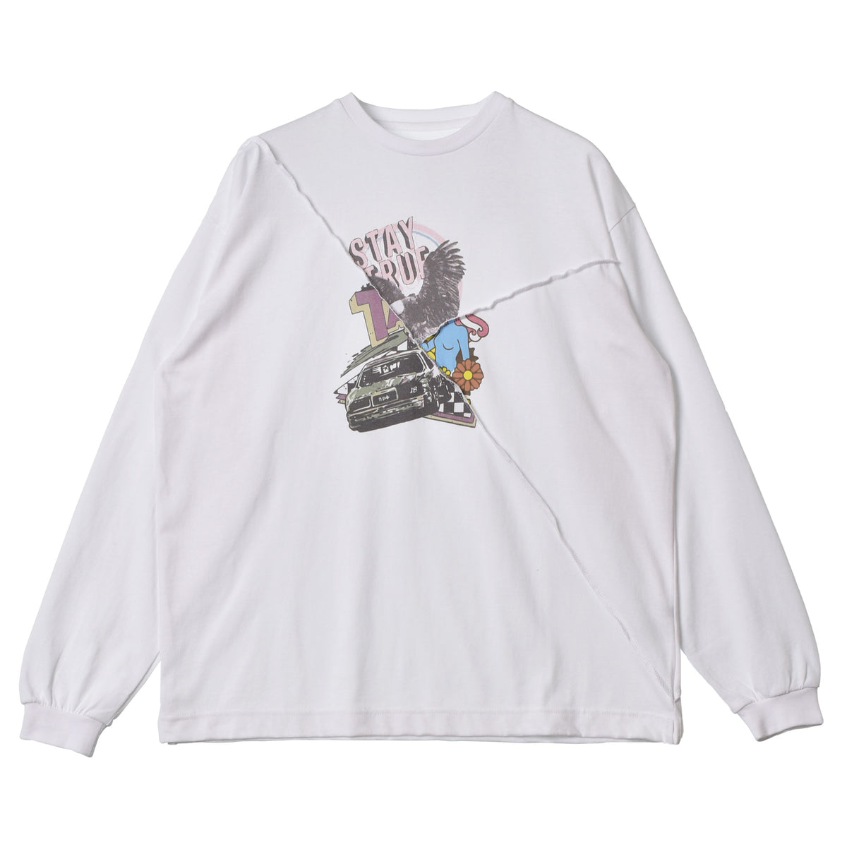 限定モデル　激レア　ロングTシャツ モデムデザイン modem design グラフィック ロングスリーブ
