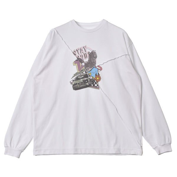 XXDEVELOPMENT 長袖Tシャツ 3枚セット モデムデザイン modem design グラフィック ロングスリーブ