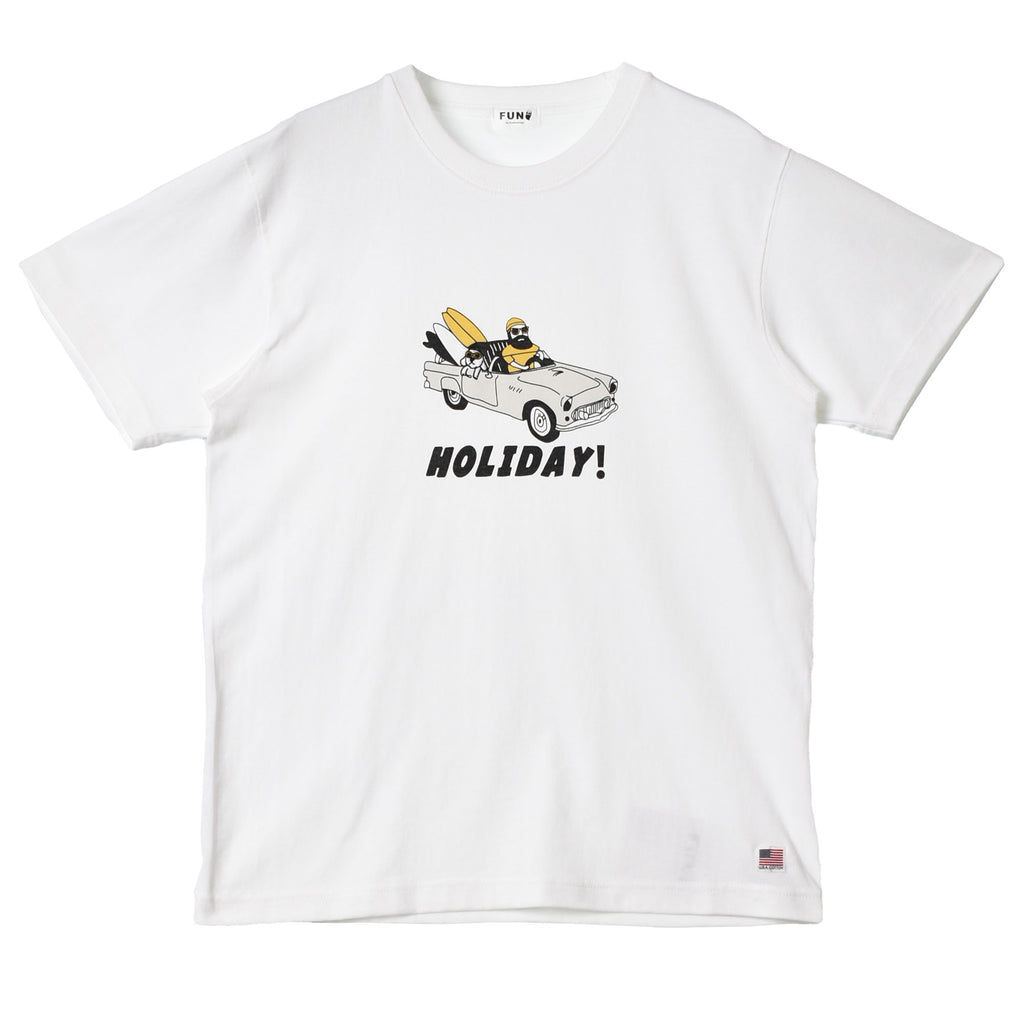 ホリデイ おじさん フロント ショートスリーブ ティー M-2109055 半袖Tシャツ 4カラー 返品無料