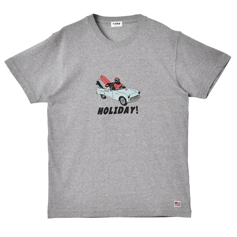 ホリデイ おじさん フロント ショートスリーブ ティー M-2109055 半袖Tシャツ 4カラー