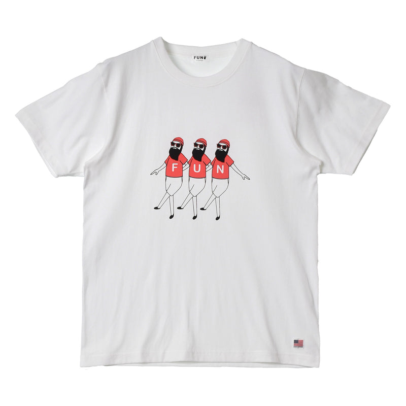 フロント ビハインド おじさん ショートスリーブ ティー M-2109051 半袖Tシャツ 4カラー