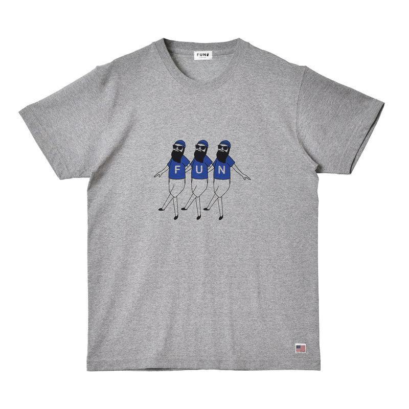 フロント ビハインド おじさん ショートスリーブ ティー M-2109051 半袖Tシャツ 4カラー