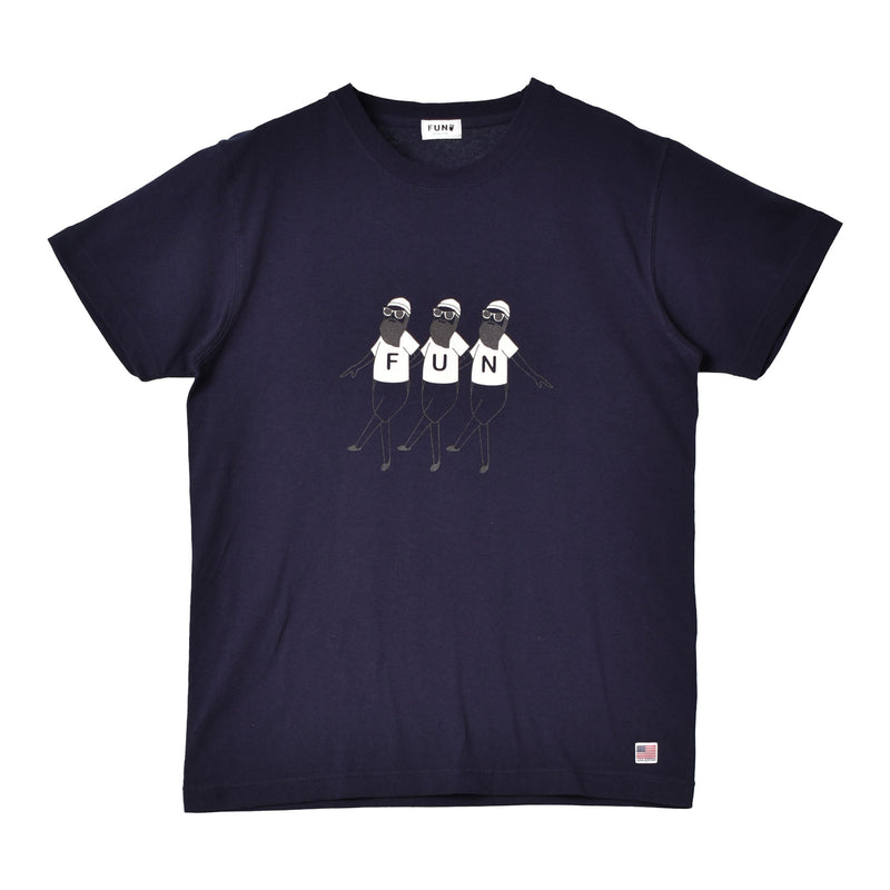フロント ビハインド おじさん ショートスリーブ ティー M-2109051 半袖Tシャツ 4カラー