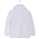 シームレス 3D ニットパーカー GA4173 パーカー ホワイト 白 ブルー グレー 3カラー