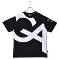 コットンビッグロゴTシャツ GA7303 Tシャツ ブラック 黒 ホワイト 白 グレー 3カラー
