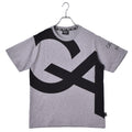 コットンビッグロゴTシャツ GA7303 Tシャツ ブラック 黒 ホワイト 白 グレー 3カラー