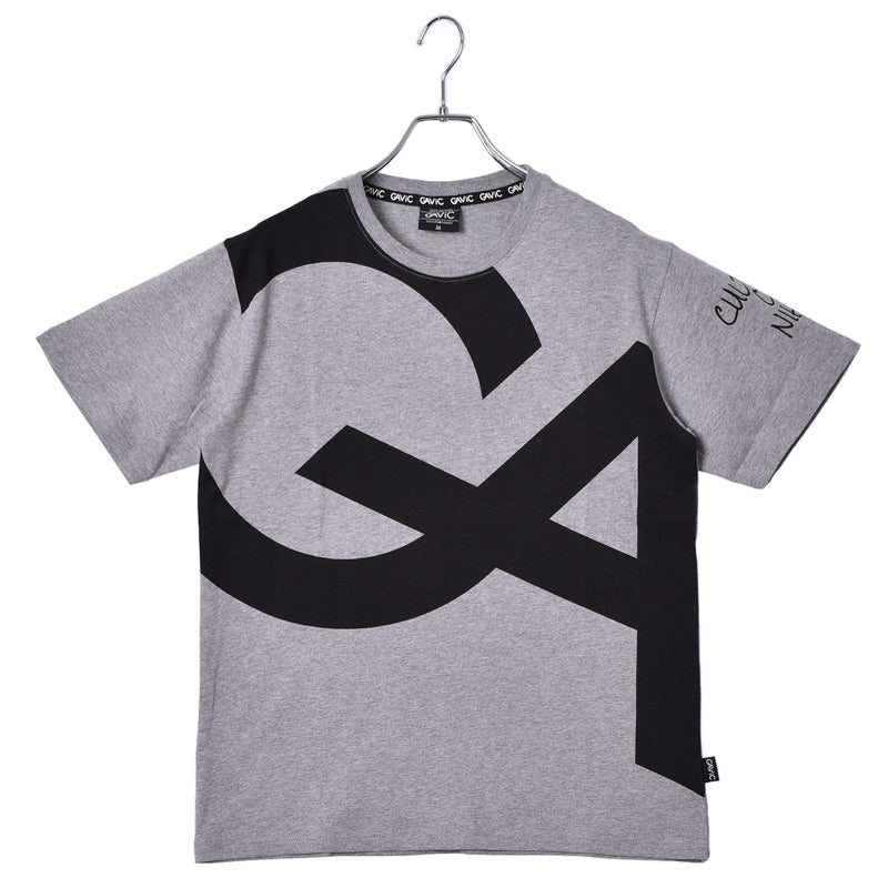 コットンビッグロゴTシャツ GA7303 Tシャツ ブラック 黒 ホワイト 白 グレー 3カラー
