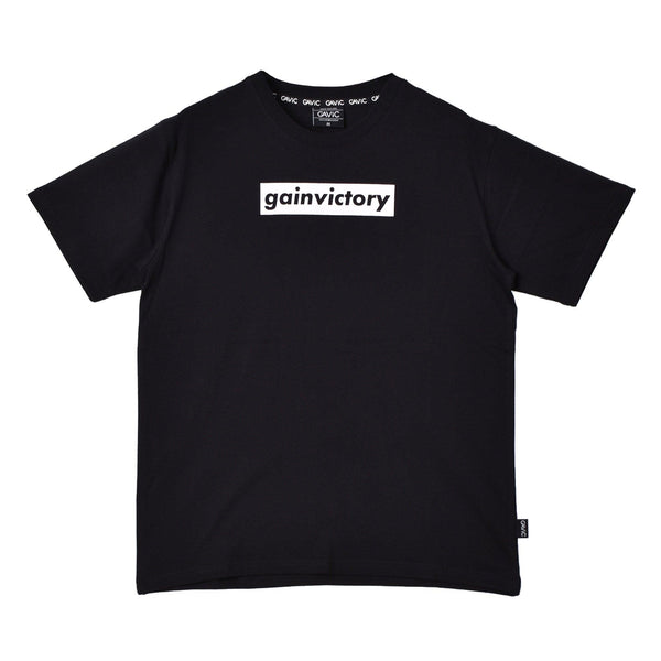 コットンバックプリントTシャツ GA7309 Tシャツ ブラック 黒 ホワイト 白 グレー 3カラー