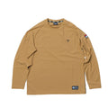 アクティブロングスリーブTシャツ GA7310 長袖Tシャツ ブラック 黒 ネイビー カーキ ベージュ 4カラー