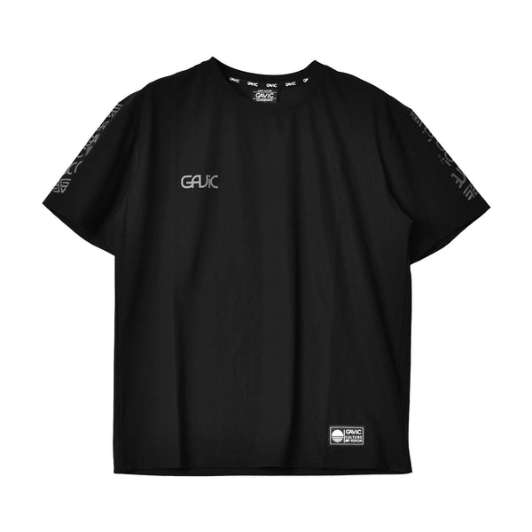 アクティブTシャツ GA7313 半袖Tシャツ ブラック 黒 カーキ グレー ベージュ 4カラー