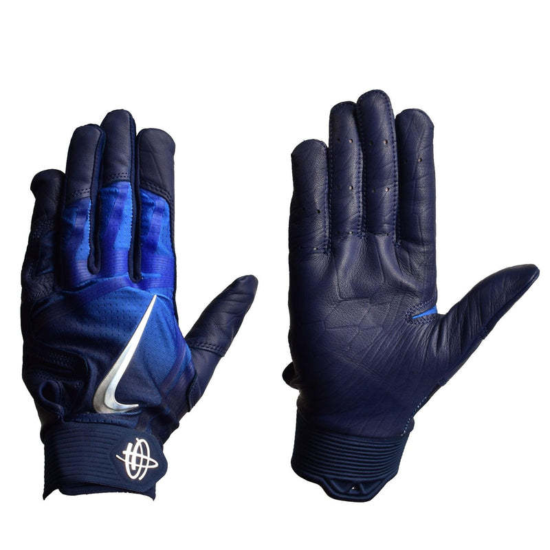HUARACHE ELITE BATTING GLOVES N.BG05 バッティンググローブ ネイビー ブルー 青 シルバー 1カラー