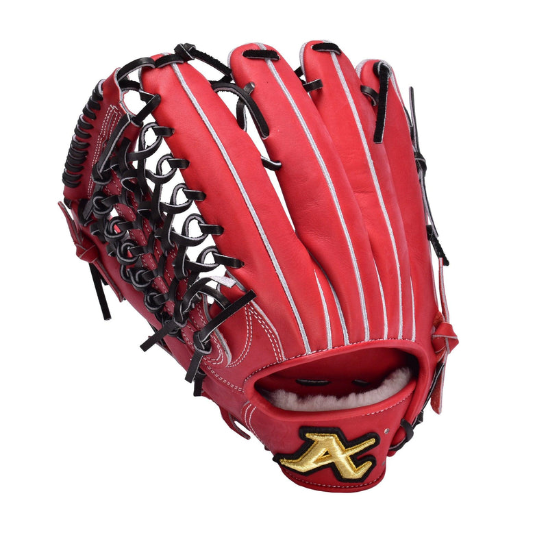 硬式用 グローブ プロフェッショナルライン 外野手用 APL-UR6 グローブ ブラック 黒 オレンジ レッド 2カラー