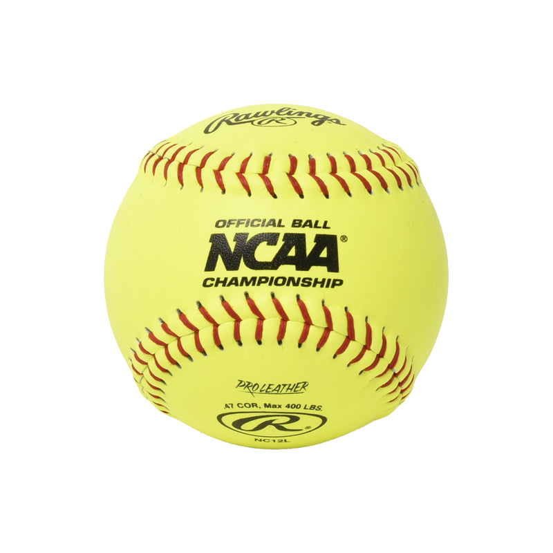 NCAA オフィシャル 12インチ ソフトボール NC12L ボール 1カラー