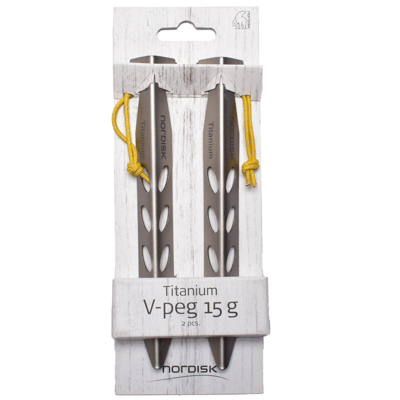 TITANIUM V-SHAPE PEG 15g 119035 アウトドア用品 シルバー 1カラー