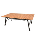 ハイアンドロウ アルミテーブル 120センチ PP0260NA テーブル ブラウン 1カラー